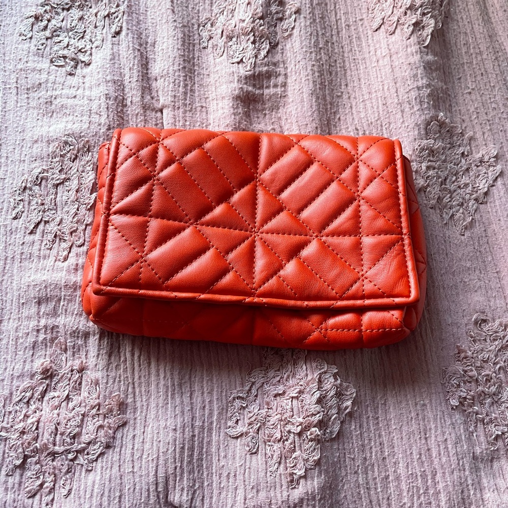 Zara Orange Purse